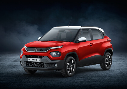 tata punch calypso red