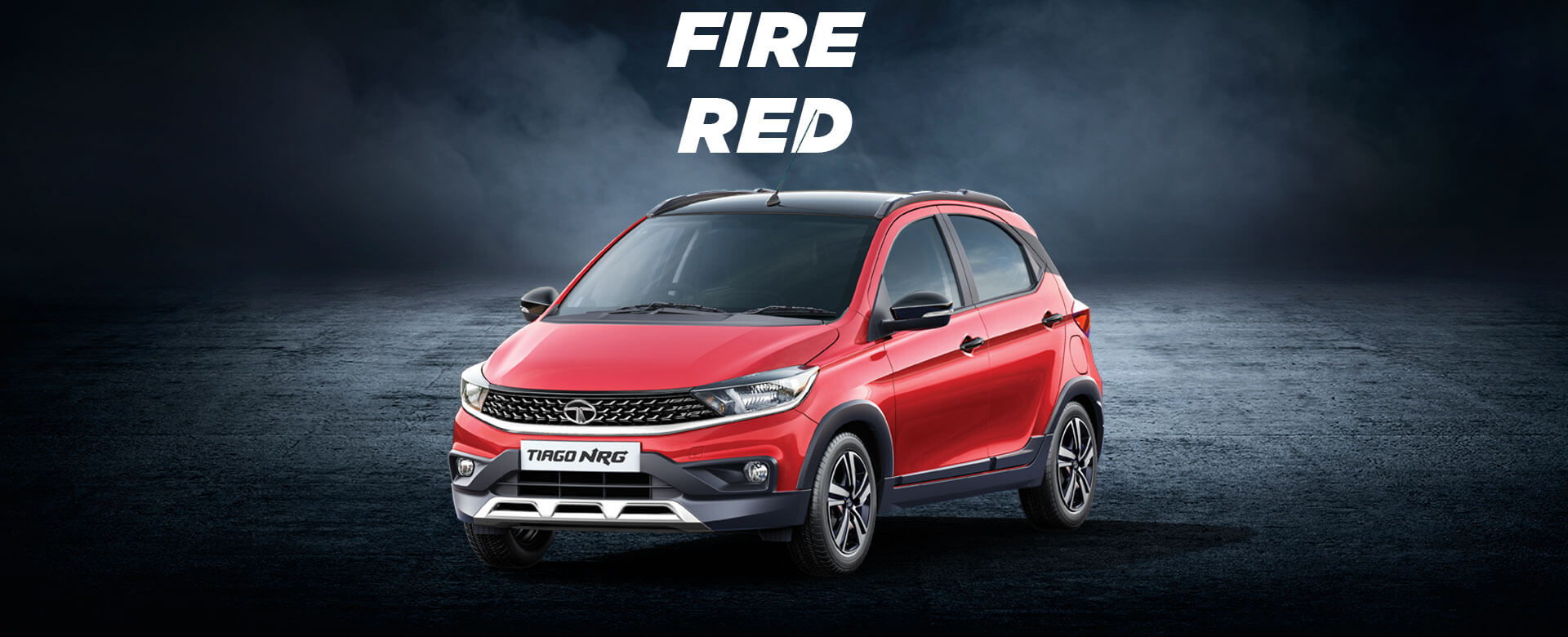 Tata Tiago Nrg Fire Red