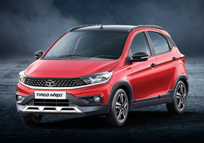 Tata Tiago Nrg Fire Red